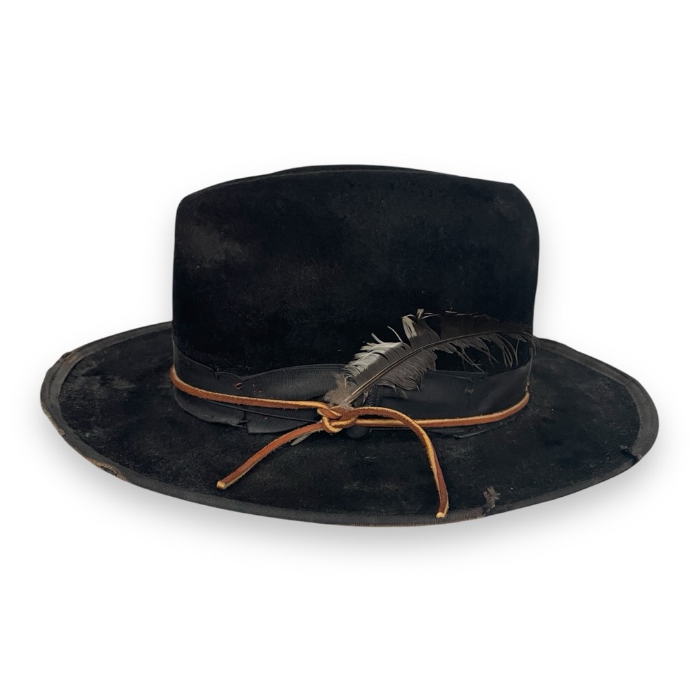 Lone Hawk Hat, One of a Kind by Charlie Overbey